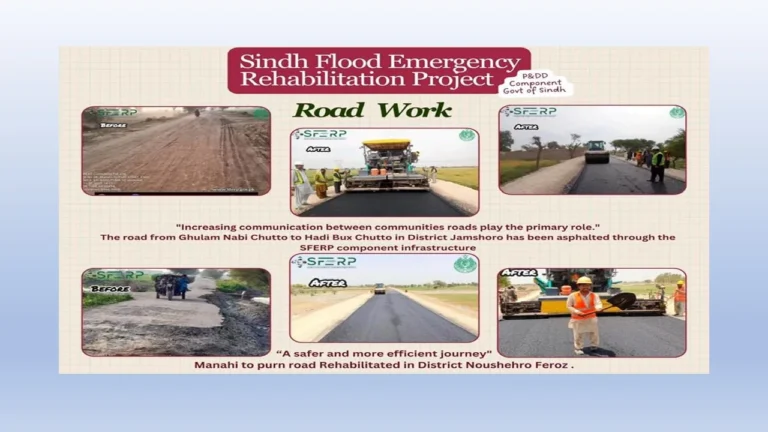 Sindh Flood Emergency Rehabilitation Project 2025